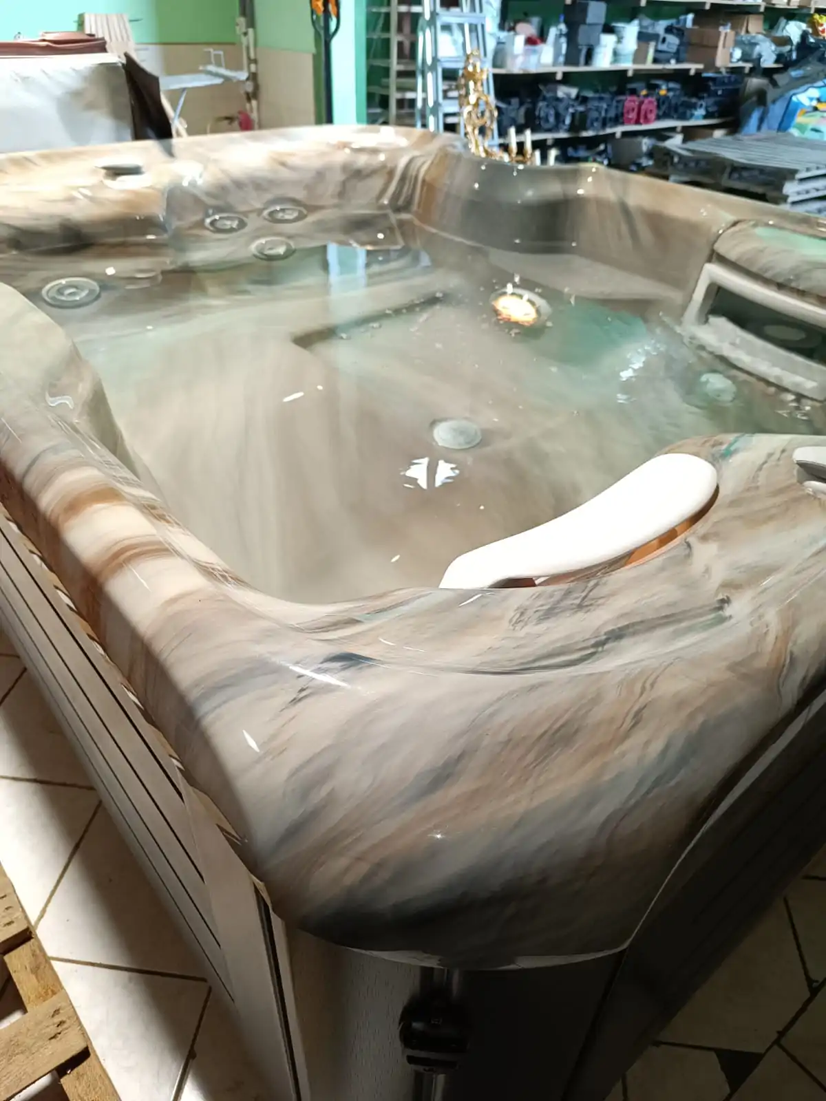 РАСПРОДАЖА Уличный бассейн HotSpring Spa Jetsetter