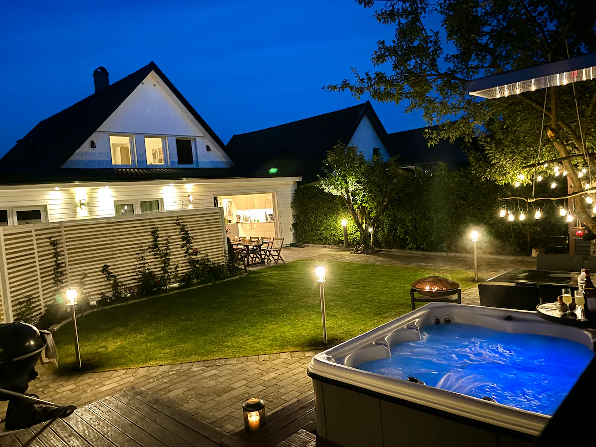 уличный джакузи с подогревом