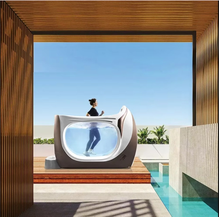 Готовый бассейн с беговой дорожкой Bigeer Верде