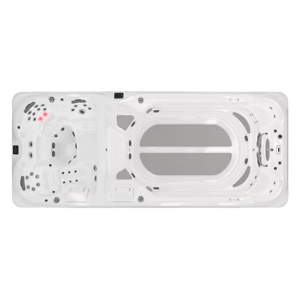 Плавательный СПА бассейн с противотоком Jacuzzi J-19 PowerPro