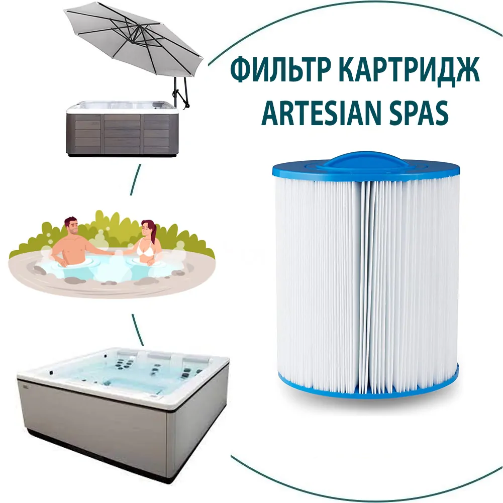 Фильтр с мелкой резьбой PAS35-2 для гидромассажных ванн Artesian Spas