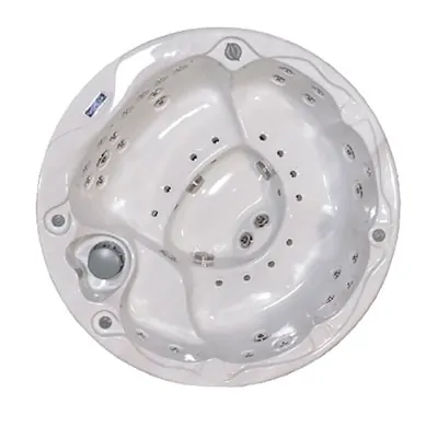 Круглый уличный мини бассейн Waterwave Spas Pesaro