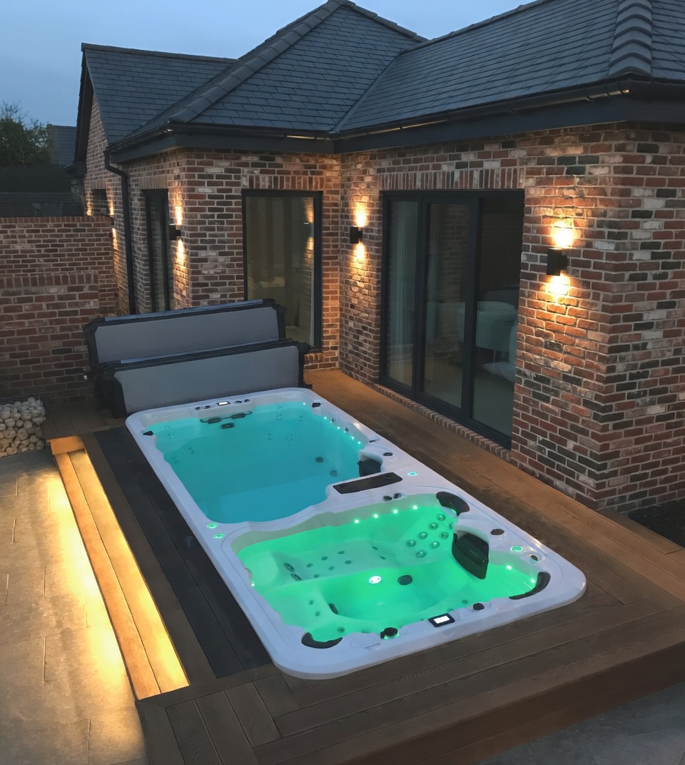 Плавательный спа-бассейн Antarctic Spas Arikari Duo