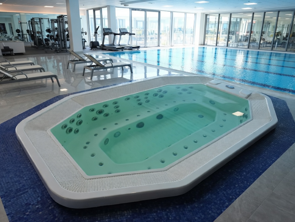 Цены на коммерческие спа-бассейны с переливом