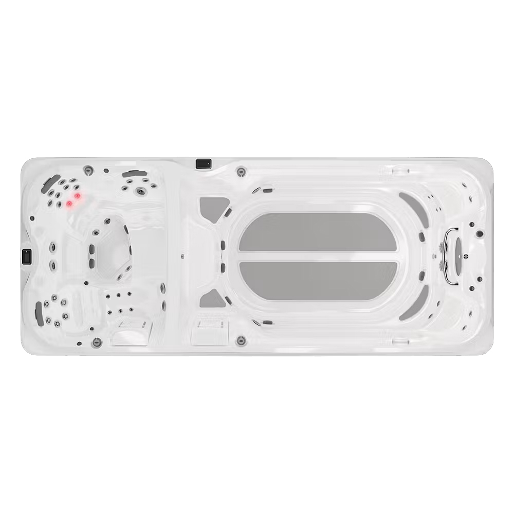 Плавательный СПА бассейн с противотоком Jacuzzi J-19 DT PowerActive